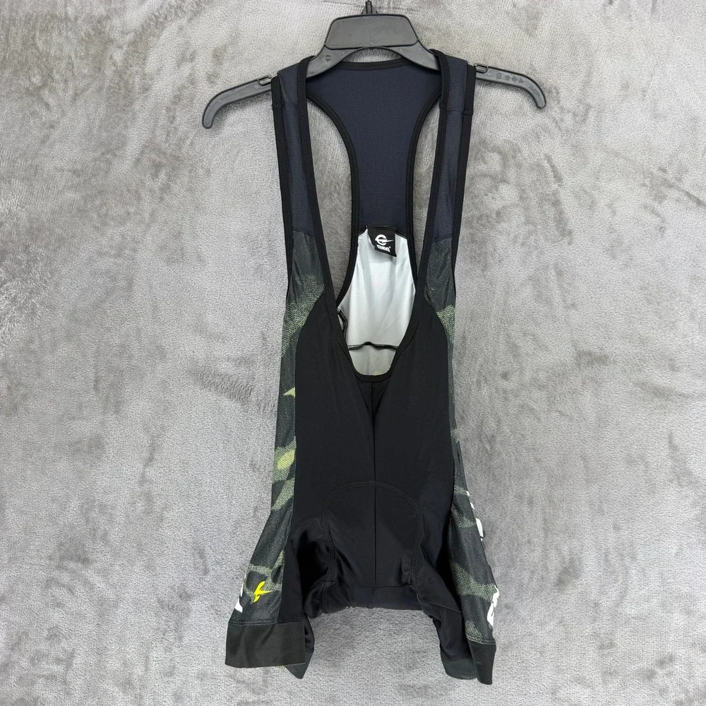 Endo Customs Engine 11 Mens Cycling Bib Shorts Small Camo Black‎ Padded USA Made